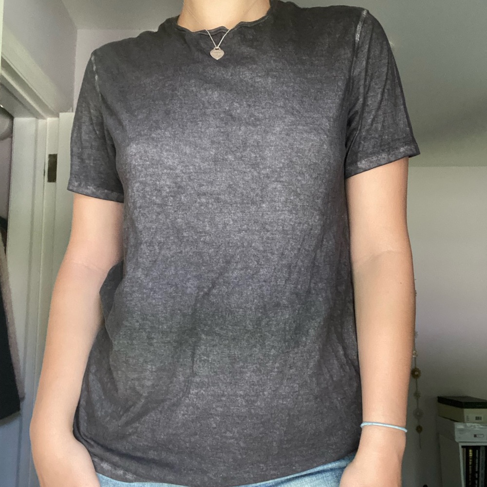 GUESS | The Washed Tee T-Shirt | Gray | Men’s XS